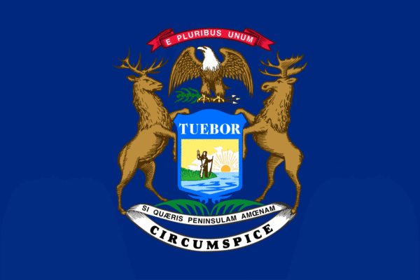 MICHIGAN STATE FLAG