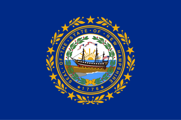 NEW HAMPSHIRE STATE FLAG