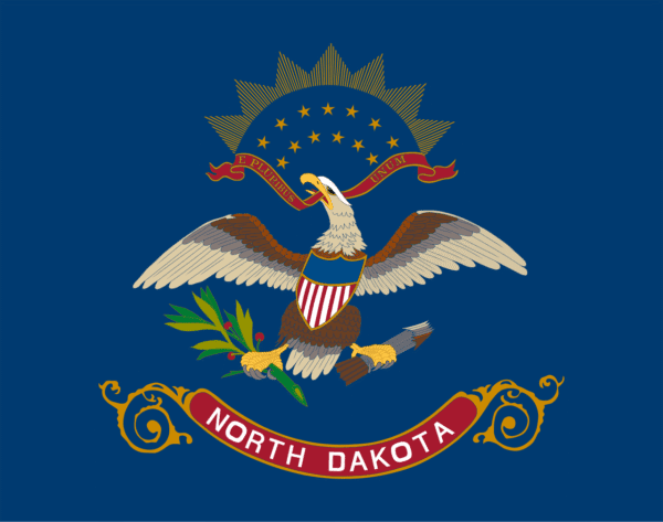 NORTH DAKOTA STATE FLAG