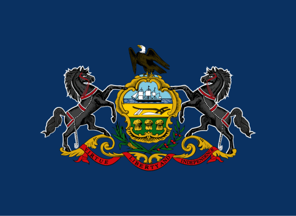 PENNSYLVANIA STATE FLAG