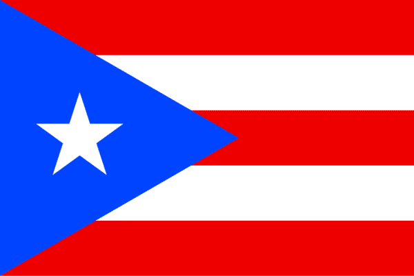 PUERTO RICO TERRITORY OUTDOOR NYLON FLAGS