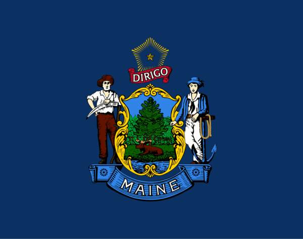 MAINE STATE FLAG