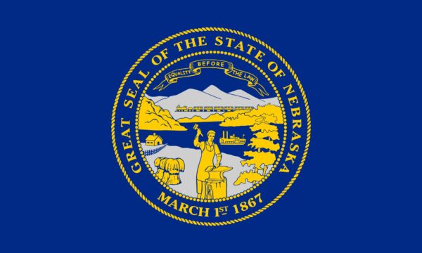 NEBRASKA STATE FLAG