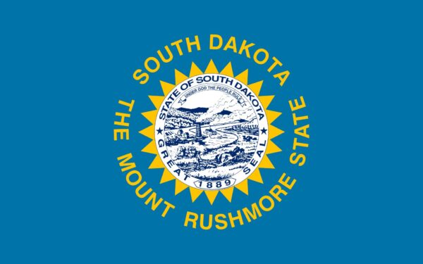 SOUTH DAKOTA STATE FLAG