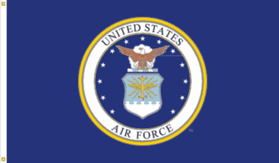 The official seal of the United States Air Force.